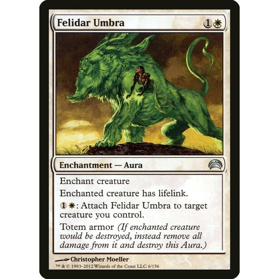 Image for Felidar Umbra (6) (PC2) - Magic: The Gathering