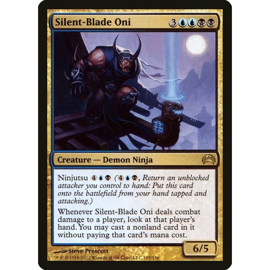 Image for Silent-Blade Oni (105) (PC2) - Magic: The Gathering