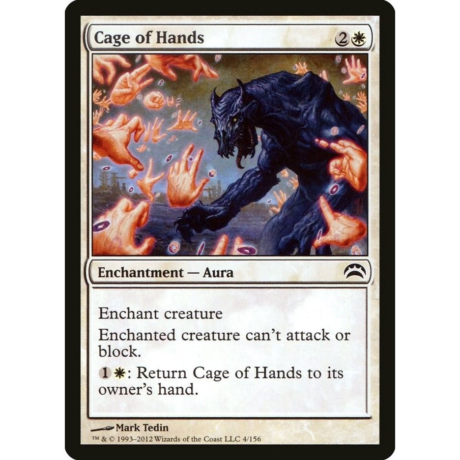 Image for Cage of Hands (4) (PC2) - Magic: The Gathering