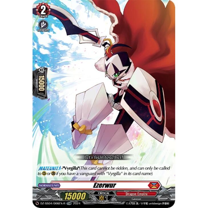 Image for Ezerwur (Foil) (DZ-SS04/006EN-R) (SSSB) - Cardfight Vanguard