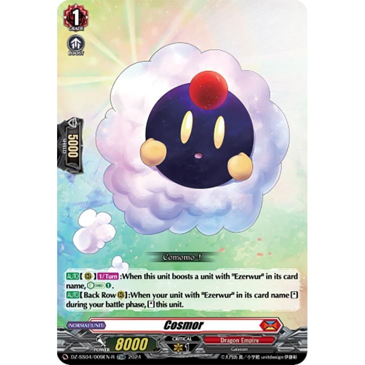 Image for Cosmor (Foil) (DZ-SS04/009EN-R) (SSSB) - Cardfight Vanguard