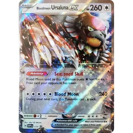 Image for Bloodmoon Ursaluna ex - 177 (177) (SVP) - Pokemon
