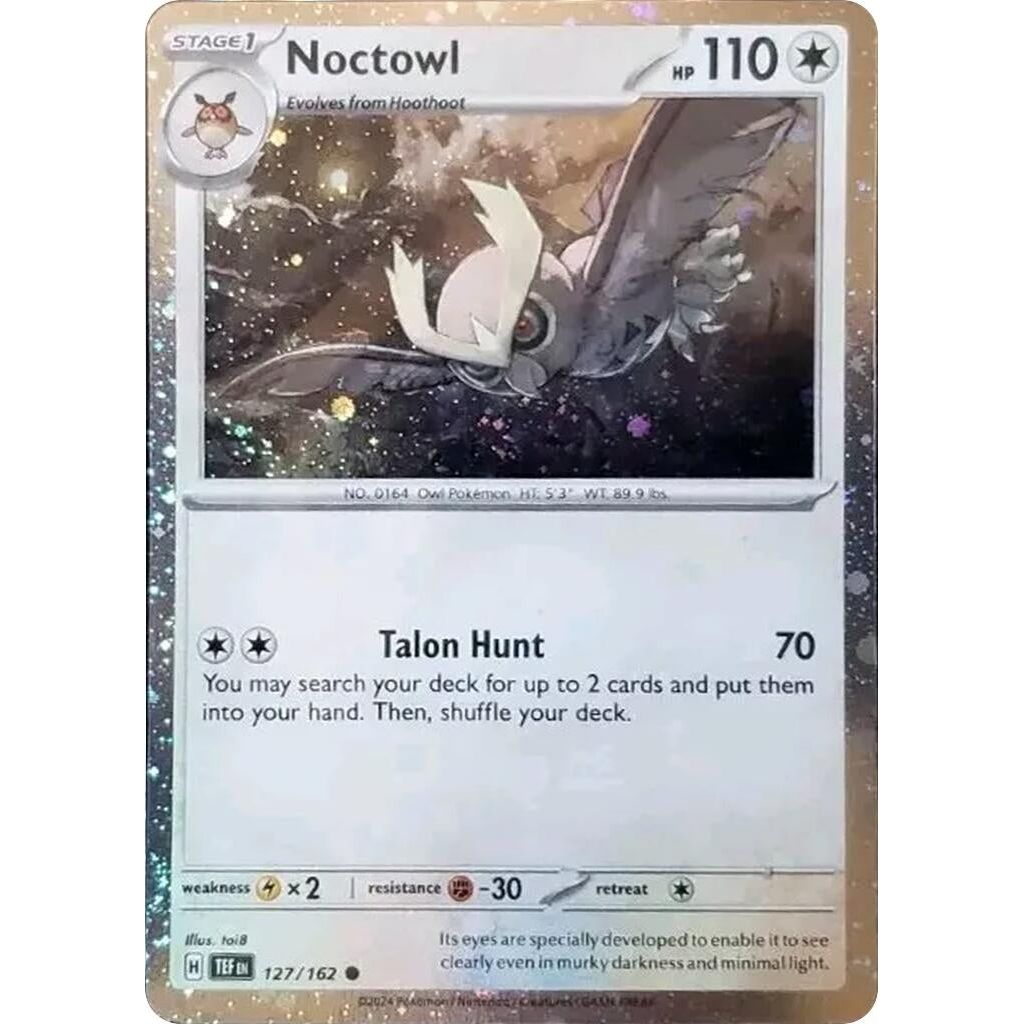 Image for Noctowl - 127 (Cosmos Holo) (127/162) (SVP) - Pokemon