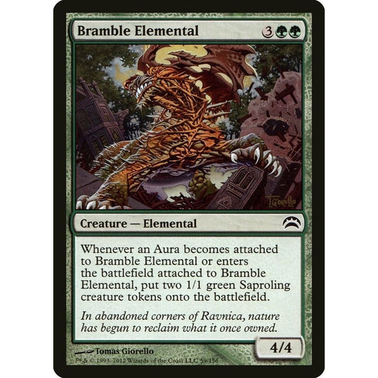 Image for Bramble Elemental (59) (PC2) - Magic: The Gathering