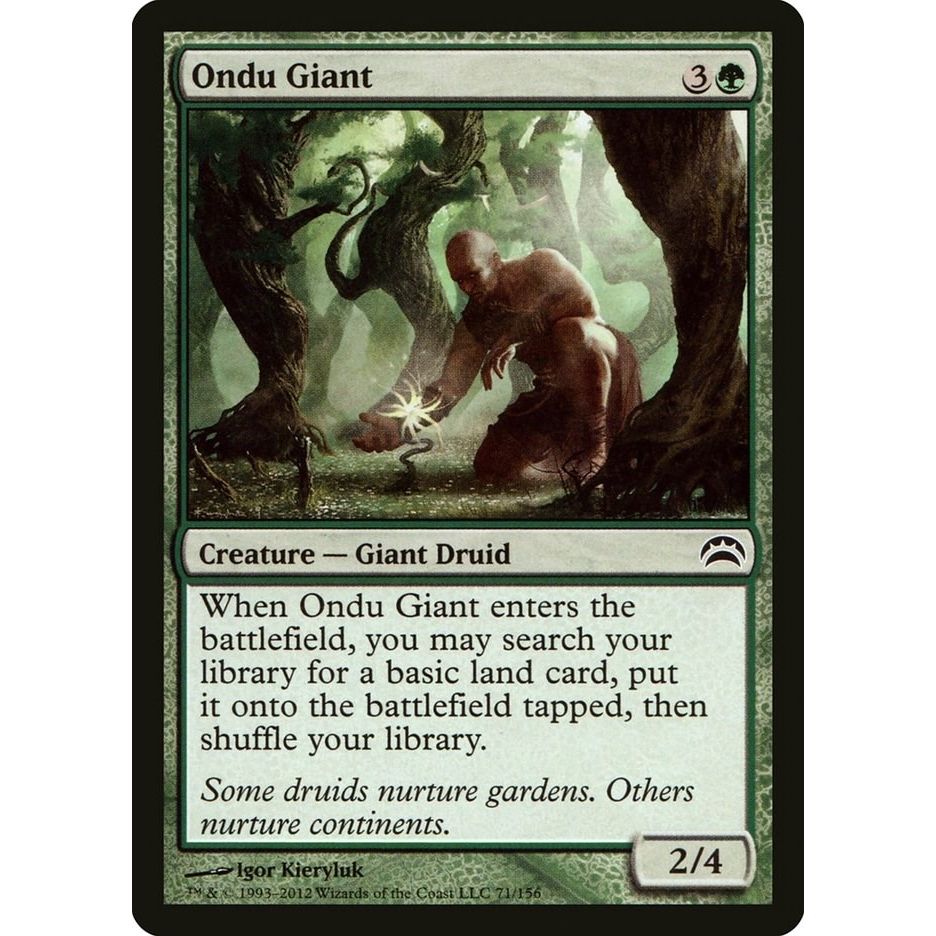Image for Ondu Giant (71) (PC2) - Magic: The Gathering