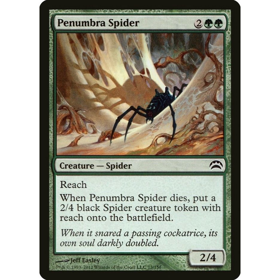 Image for Penumbra Spider (73) (PC2) - Magic: The Gathering