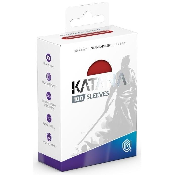 Image for Katana Standard Size Sleeves - Rising Sun (100-Pack) - Card Sleeves