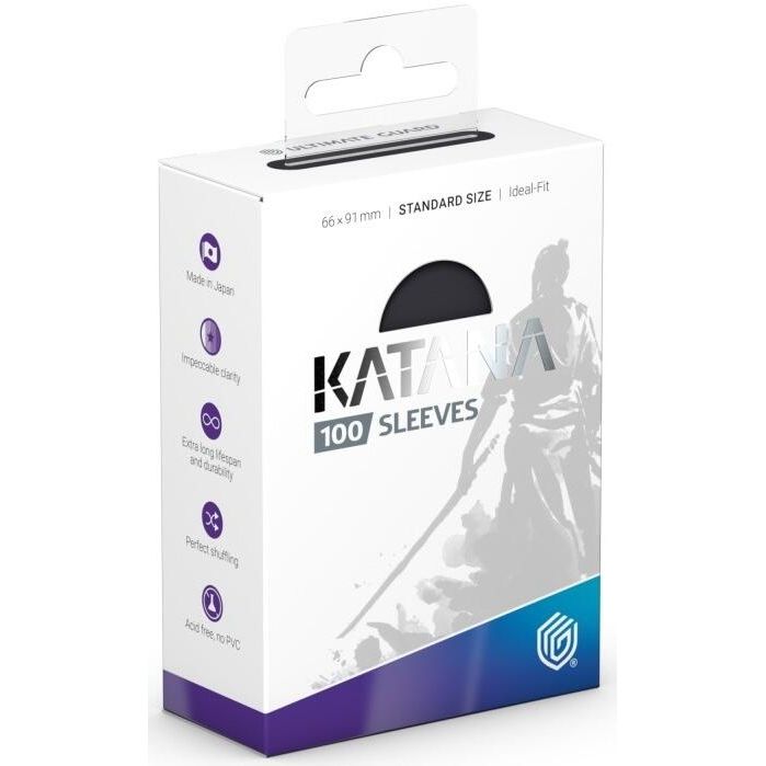 Image for Katana Standard Size Sleeves - Obsidian Shard (100-Pack) - Card Sleeves