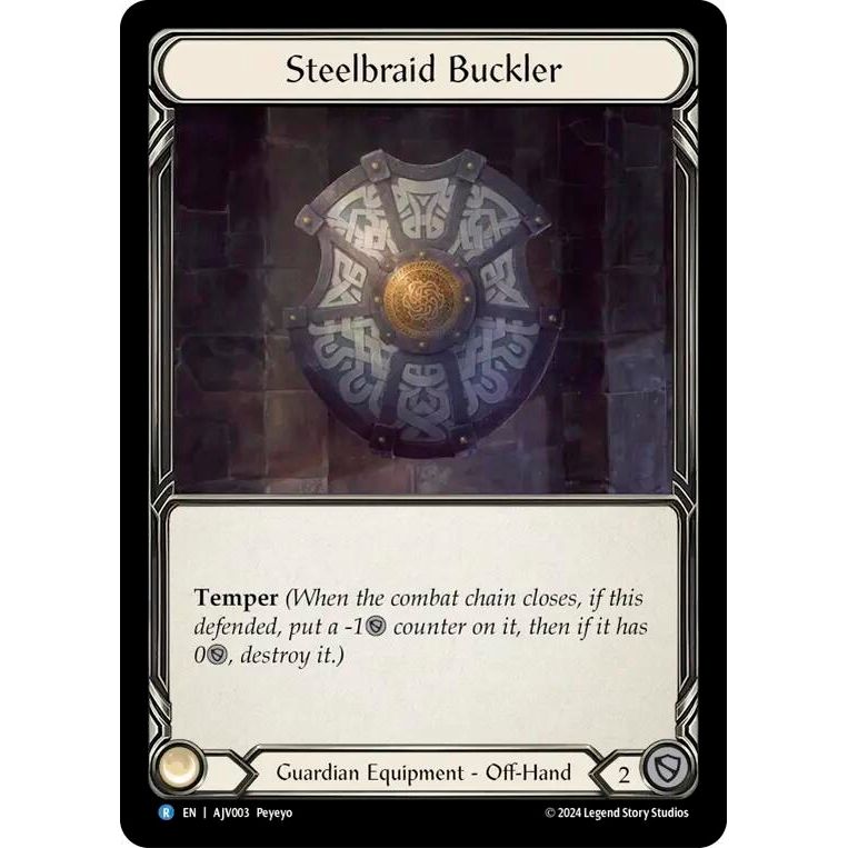 Image for Steelbraid Buckler (AJV003) - Flesh and Blood TCG