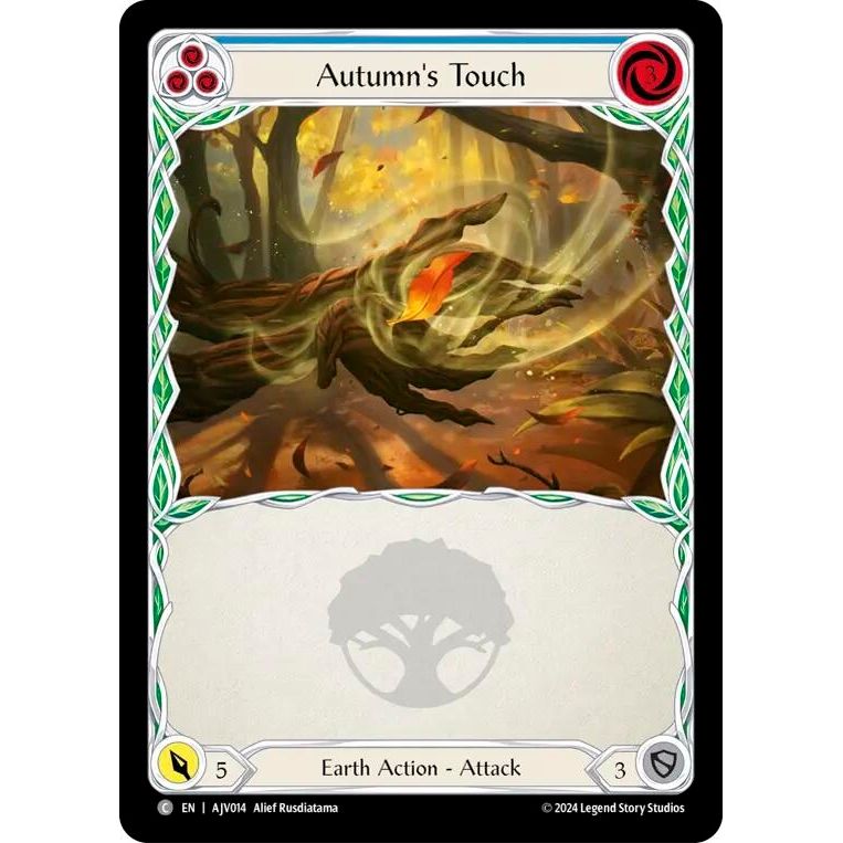 Image for Autumn's Touch (Blue) (AJV014) - Flesh and Blood TCG