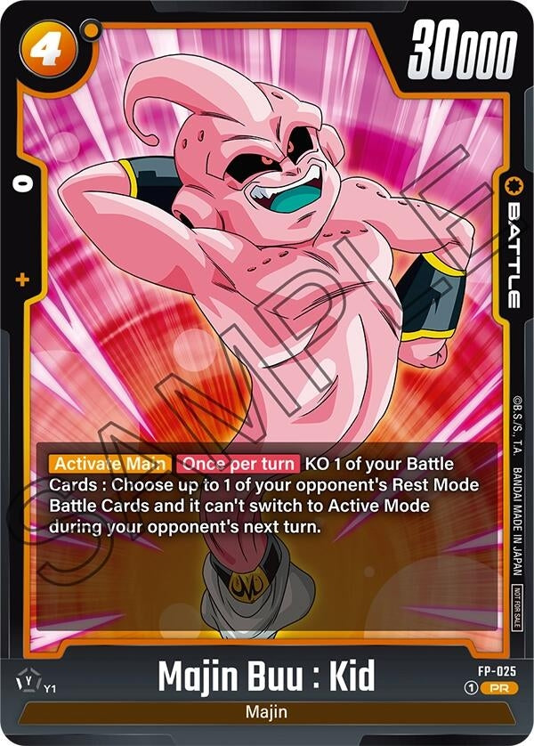 Image for Majin Buu : Kid (FP-025) (DBSFW_PR) - Dragon Ball Super: Fusion World