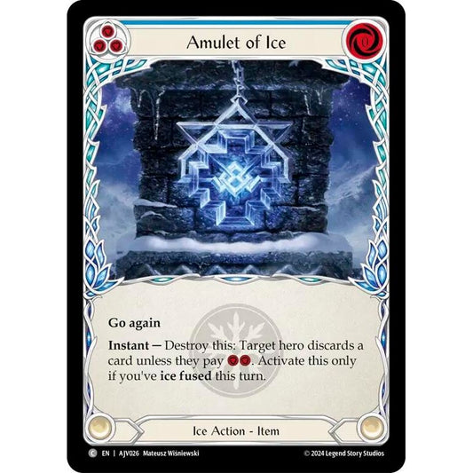 Image for Amulet of Ice (AJV026) - Flesh and Blood TCG