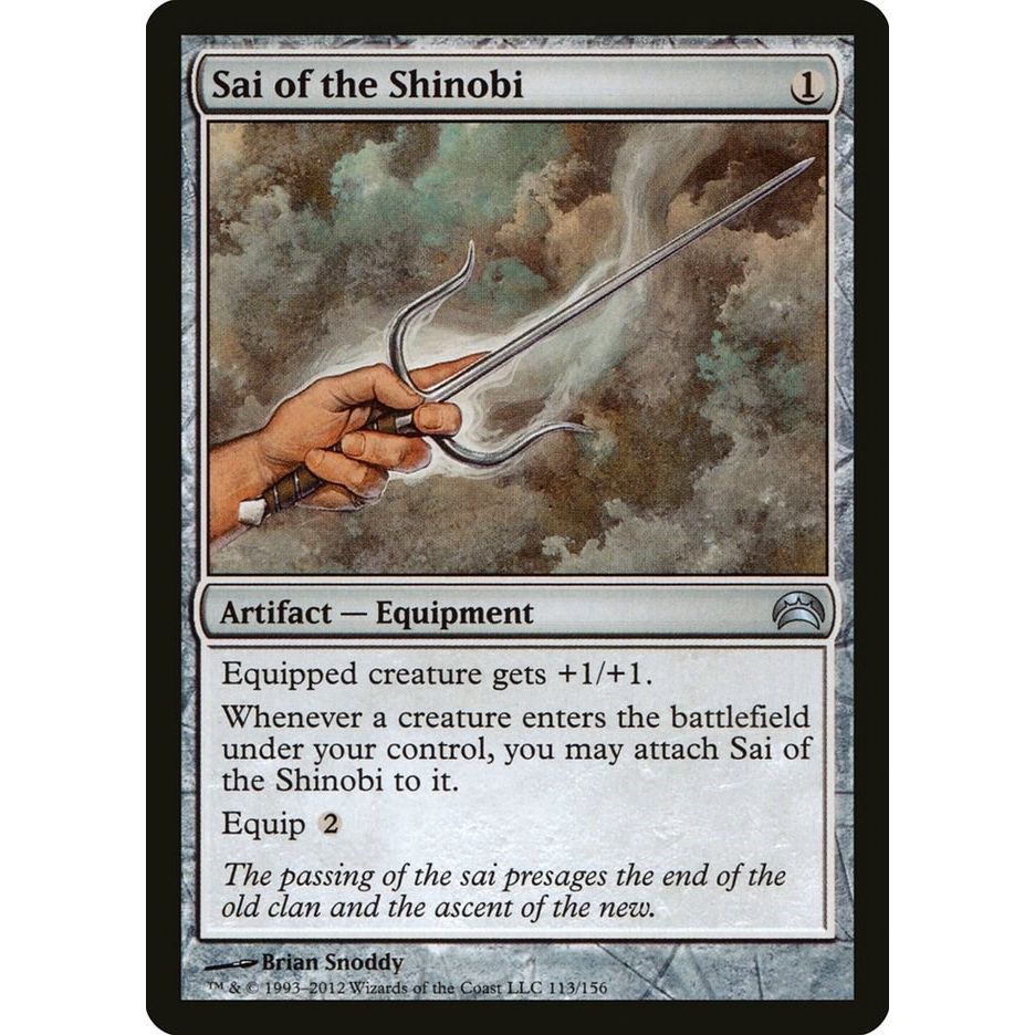 Image for Sai of the Shinobi (113) (PC2) - Magic: The Gathering