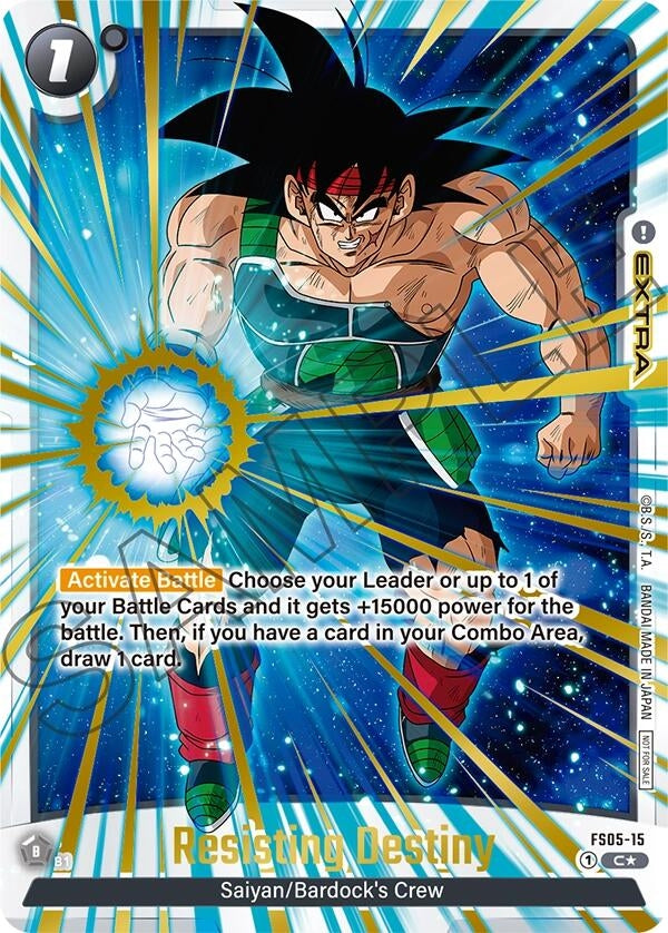 Image for Resisting Destiny (Championship Pack 03) (FS05-15) (DBSFW_TPR) - Dragon Ball Super: Fusion World