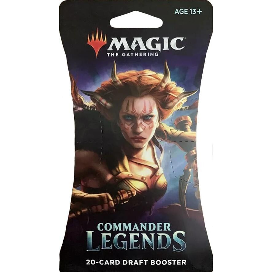 Image for Commander Legends - Sleeved Draft Booster Pack - Magic: The Gathering
