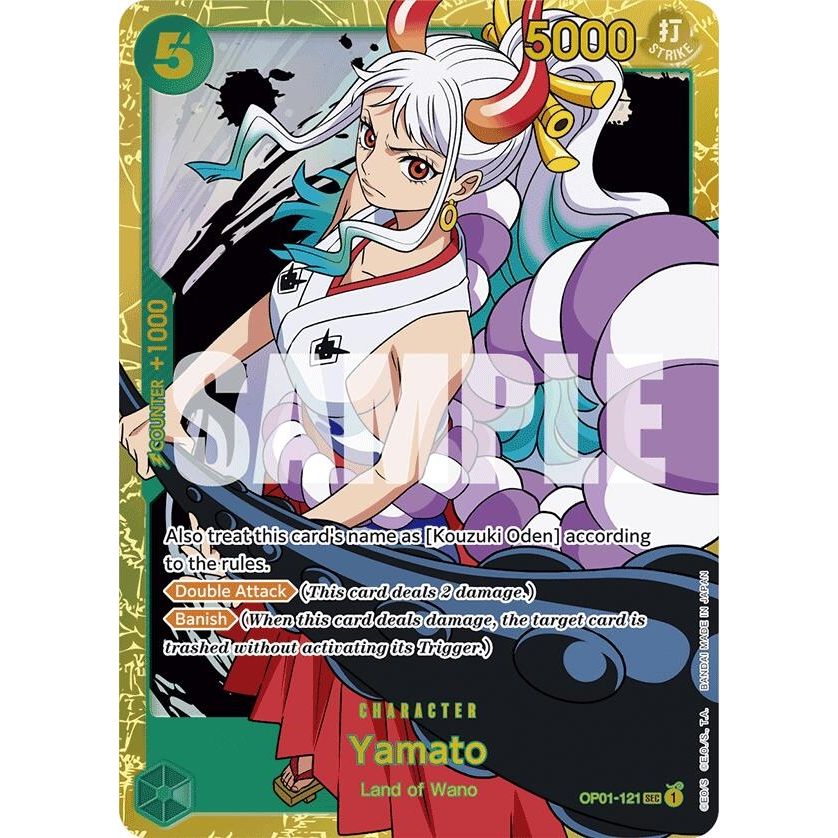 Image for Yamato (OP01-121) (Reprint) (OP01-121) (PRB-01) - One Piece Card Game