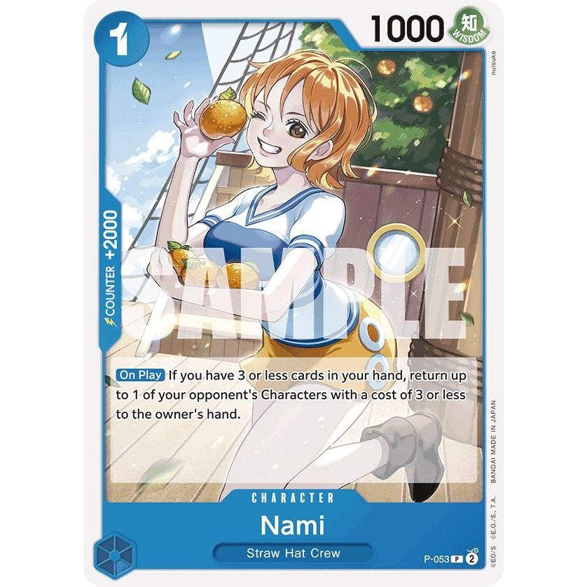 Image for Nami (P-053) (Reprint) (P-053) (PRB-01) - One Piece Card Game