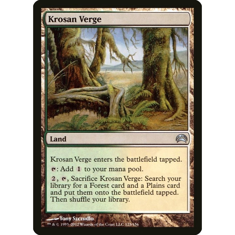 Image for Krosan Verge (123) (PC2) - Magic: The Gathering