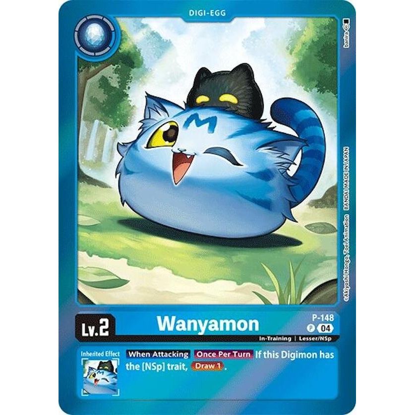 Image for Wanyamon (Reprint) (P-148 P) (LM) - Digimon Card Game
