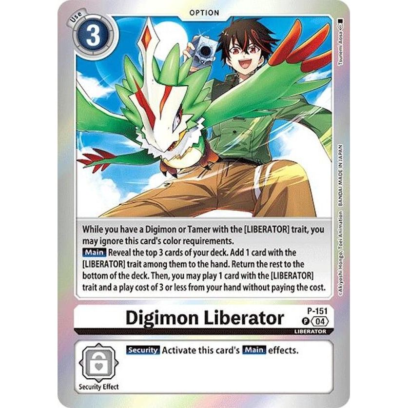 Image for Digimon Liberator (Reprint) (P-151 P) (LM) - Digimon Card Game