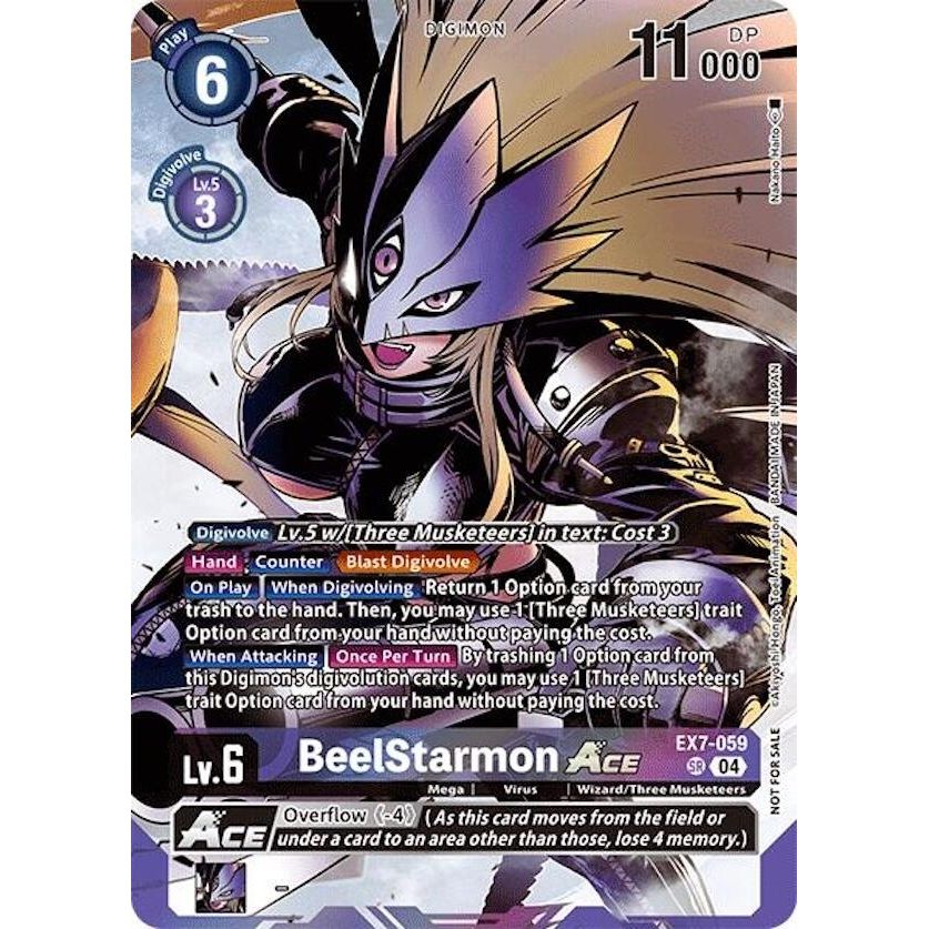 Image for BeelStarmon ACE (Alternate Art) (Box Topper) (EX7-059 SR) (LM) - Digimon Card Game