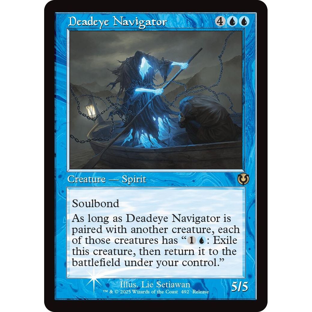 Image for Deadeye Navigator (Retro Frame) (492) (LARP) - Magic: The Gathering