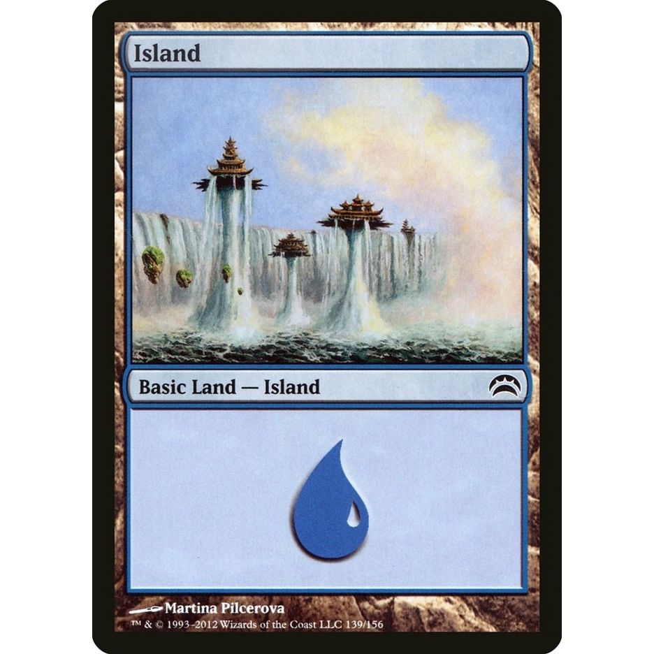 Image for Island (139) (139) (PC2) - Magic: The Gathering