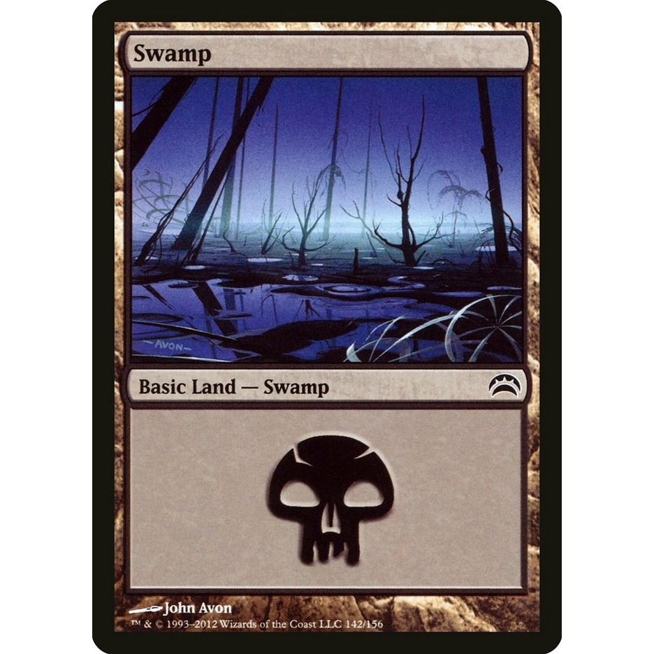 Image for Swamp (142) (142) (PC2) - Magic: The Gathering