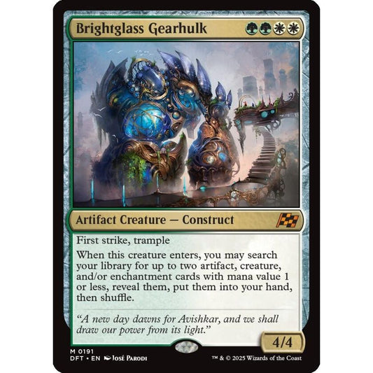 Image for Brightglass Gearhulk (191) (DFT) - Magic: The Gathering