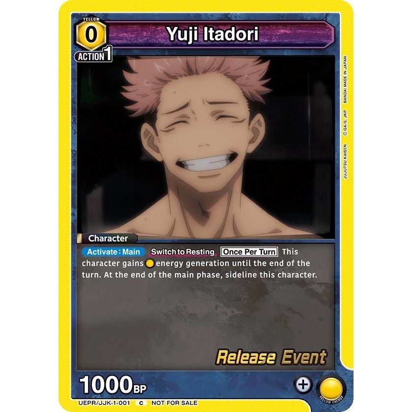 Image for Yuji Itadori (001) (UEPR/JJK-1-001) (UE03BT_RE) - Union Arena