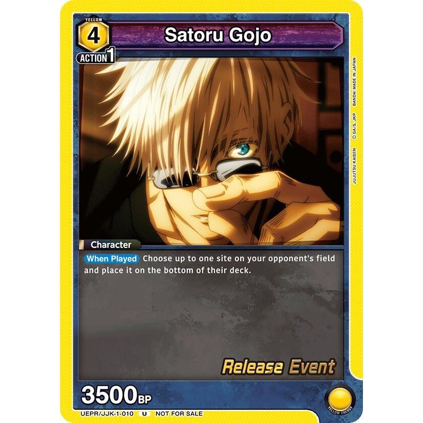 Image for Satoru Gojo (010) (UEPR/JJK-1-010) (UE03BT_RE) - Union Arena