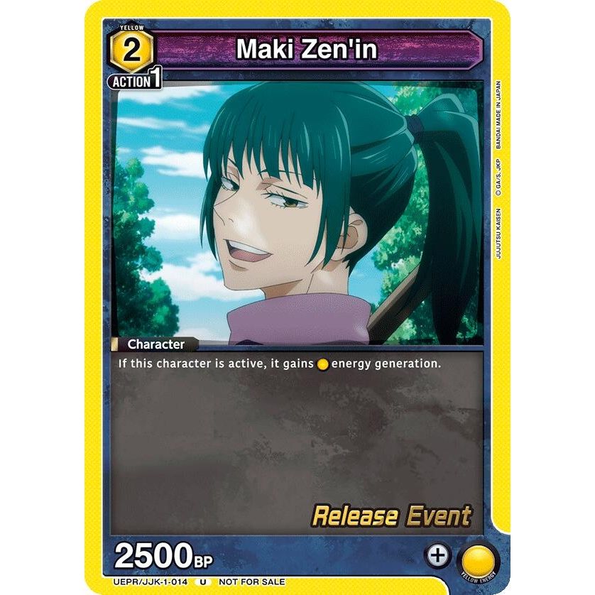 Image for Maki Zen'in (014) (UEPR/JJK-1-014) (UE03BT_RE) - Union Arena