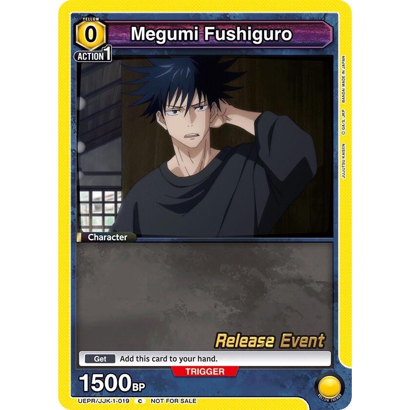 Image for Megumi Fushiguro (019) (UEPR/JJK-1-019) (UE03BT_RE) - Union Arena