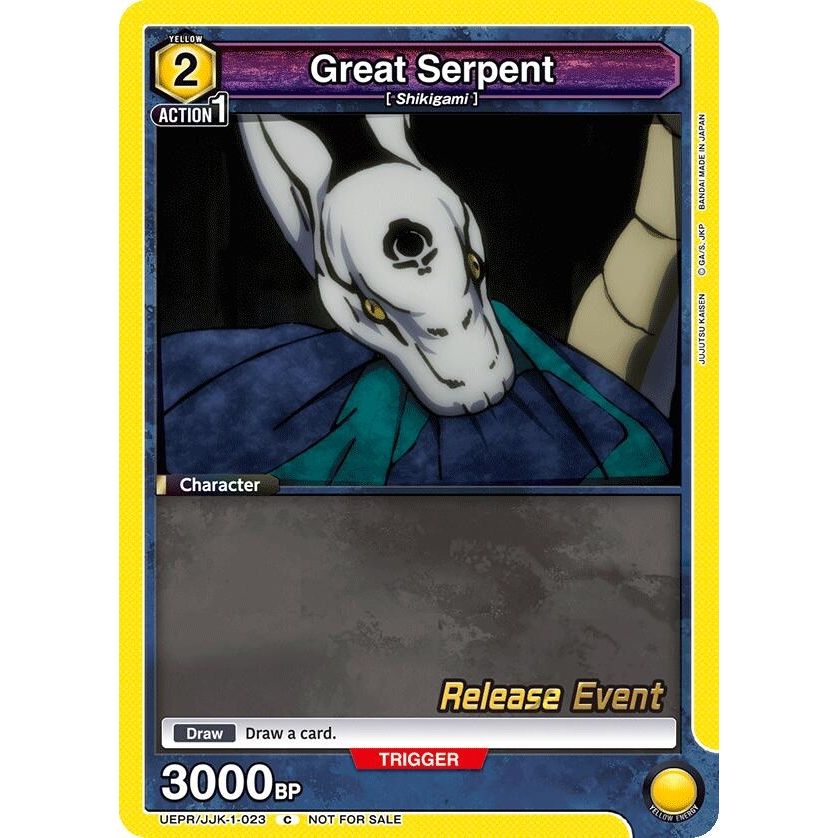 Image for Great Serpent (UEPR/JJK-1-023) (UE03BT_RE) - Union Arena