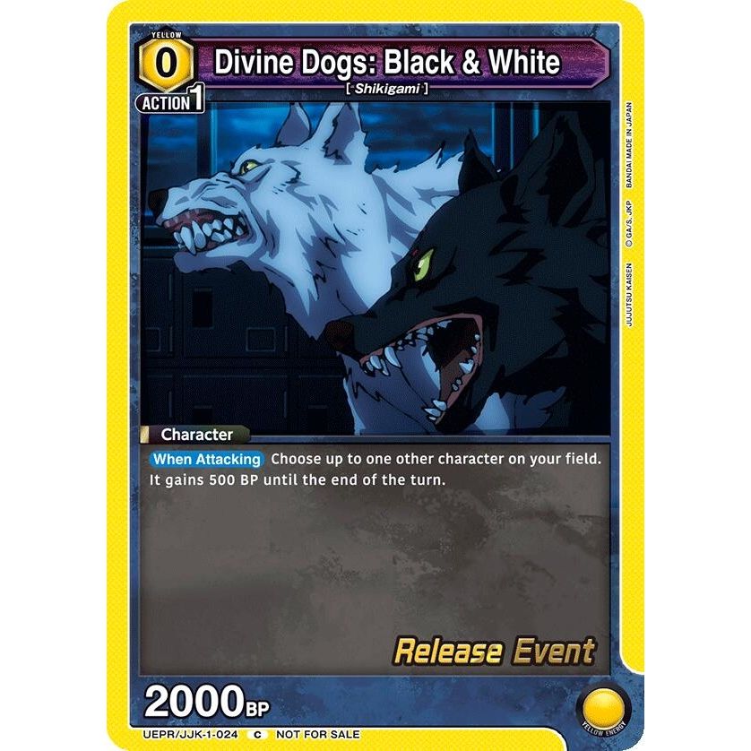 Image for Divine Dogs: Black & White (UEPR/JJK-1-024) (UE03BT_RE) - Union Arena