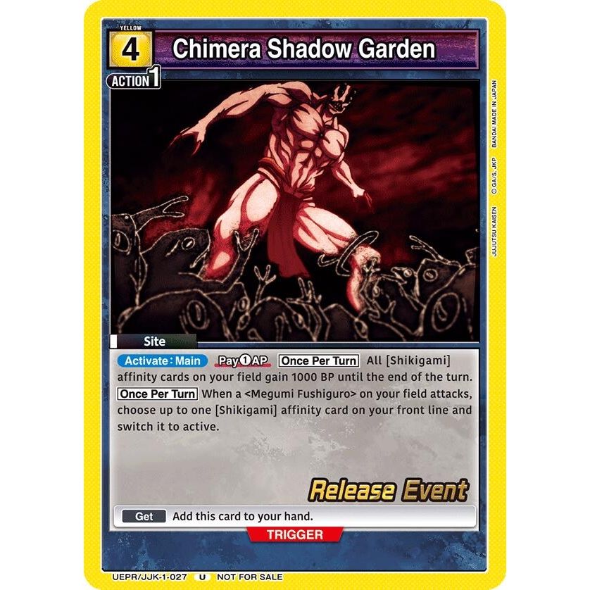 Image for Chimera Shadow Garden (UEPR/JJK-1-027) (UE03BT_RE) - Union Arena