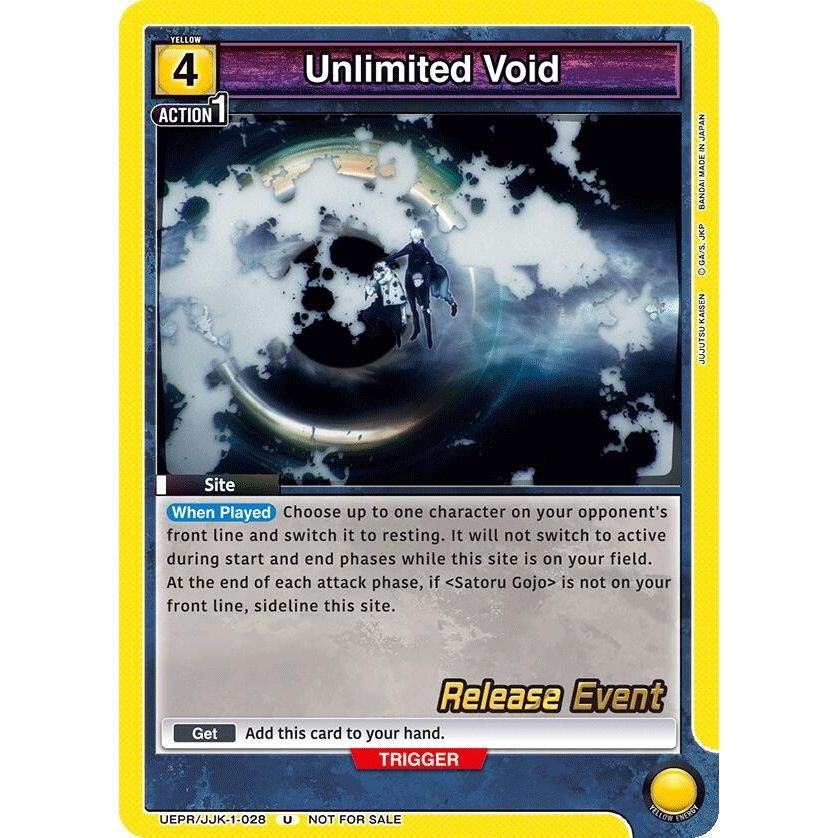 Image for Unlimited Void (UEPR/JJK-1-028) (UE03BT_RE) - Union Arena