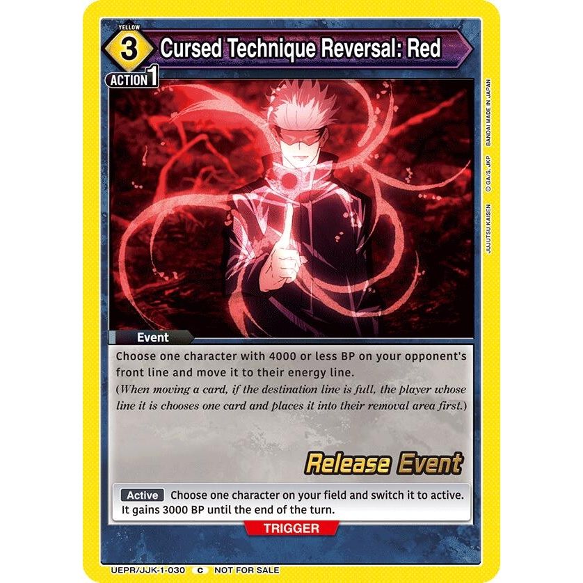 Image for Cursed Technique Reversal: Red (UEPR/JJK-1-030) (UE03BT_RE) - Union Arena