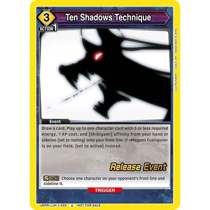 Image for Ten Shadows Technique (UEPR/JJK-1-033) (UE03BT_RE) - Union Arena