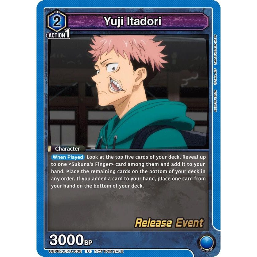 Image for Yuji Itadori (038) (UEPR/JJK-1-038) (UE03BT_RE) - Union Arena