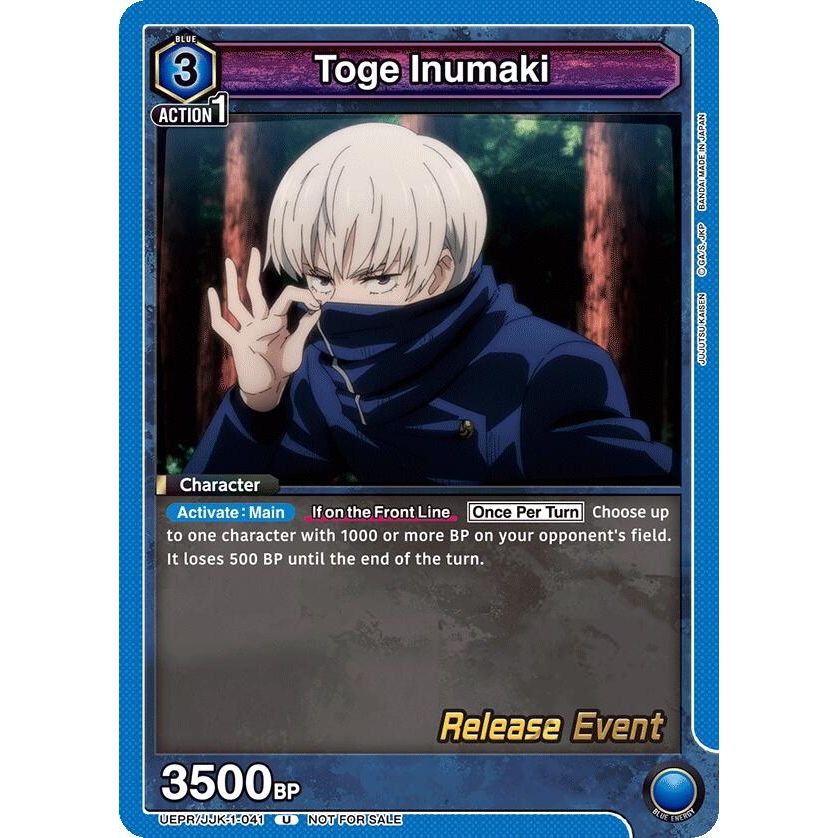 Image for Toge Inumaki (041) (UEPR/JJK-1-041) (UE03BT_RE) - Union Arena