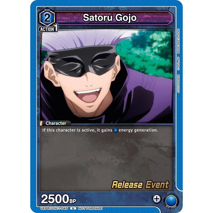 Image for Satoru Gojo (045) (UEPR/JJK-1-045) (UE03BT_RE) - Union Arena