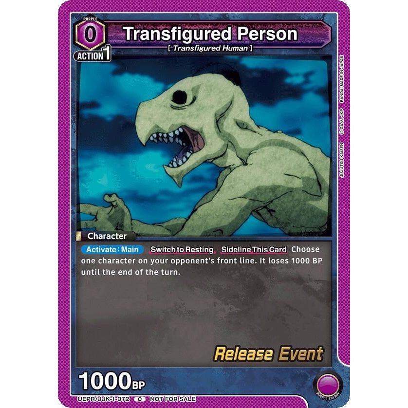Image for Transfigured Person (UEPR/JJK-1-072) (UE03BT_RE) - Union Arena