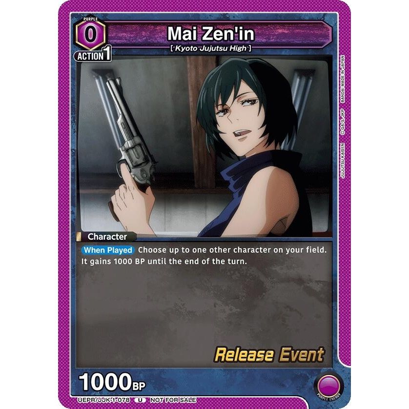 Image for Mai Zen'in (UEPR/JJK-1-078) (UE03BT_RE) - Union Arena