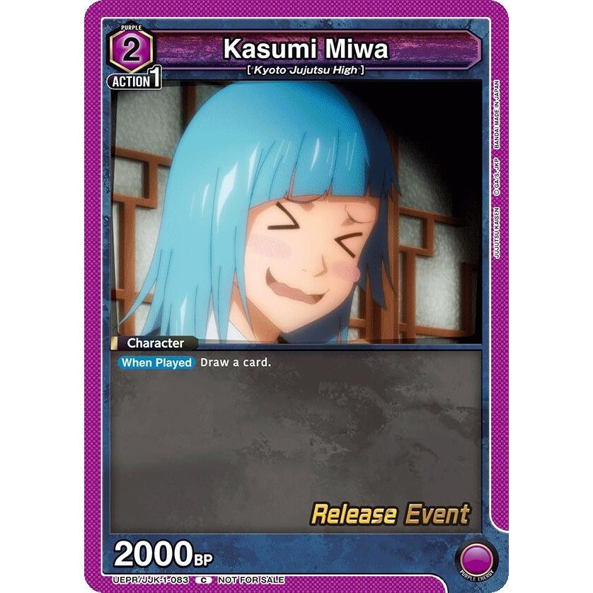 Image for Kasumi Miwa (083) (UEPR/JJK-1-083) (UE03BT_RE) - Union Arena
