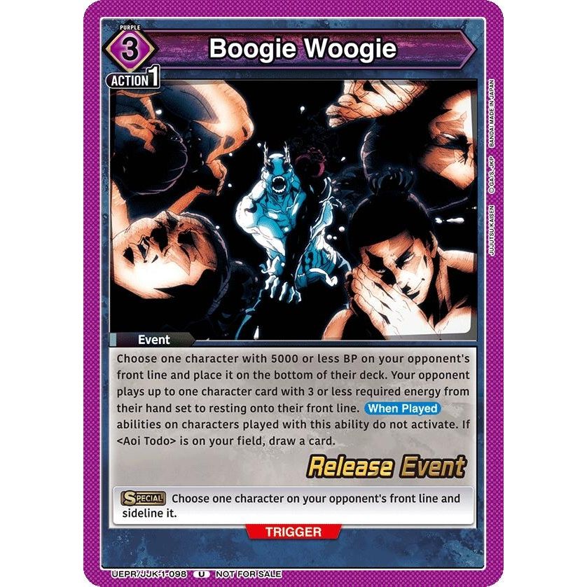 Image for Boogie Woogie (UEPR/JJK-1-098) (UE03BT_RE) - Union Arena