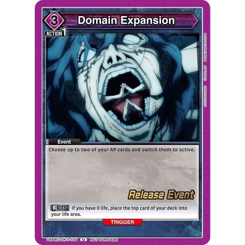 Image for Domain Expansion (100) (UEPR/JJK-1-100) (UE03BT_RE) - Union Arena