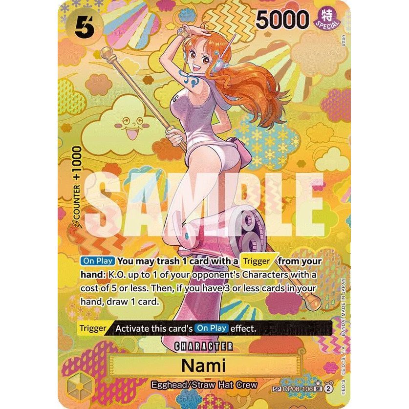 Image for Nami (SP) (OP08-106) (OP09) - One Piece Card Game