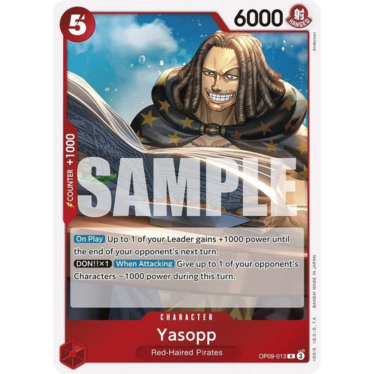 Image for Yasopp (OP09-013) (OP09) - One Piece Card Game