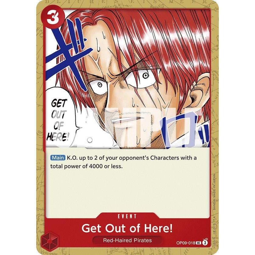 Image for Get Out of Here! (OP09-018) (OP09) - One Piece Card Game